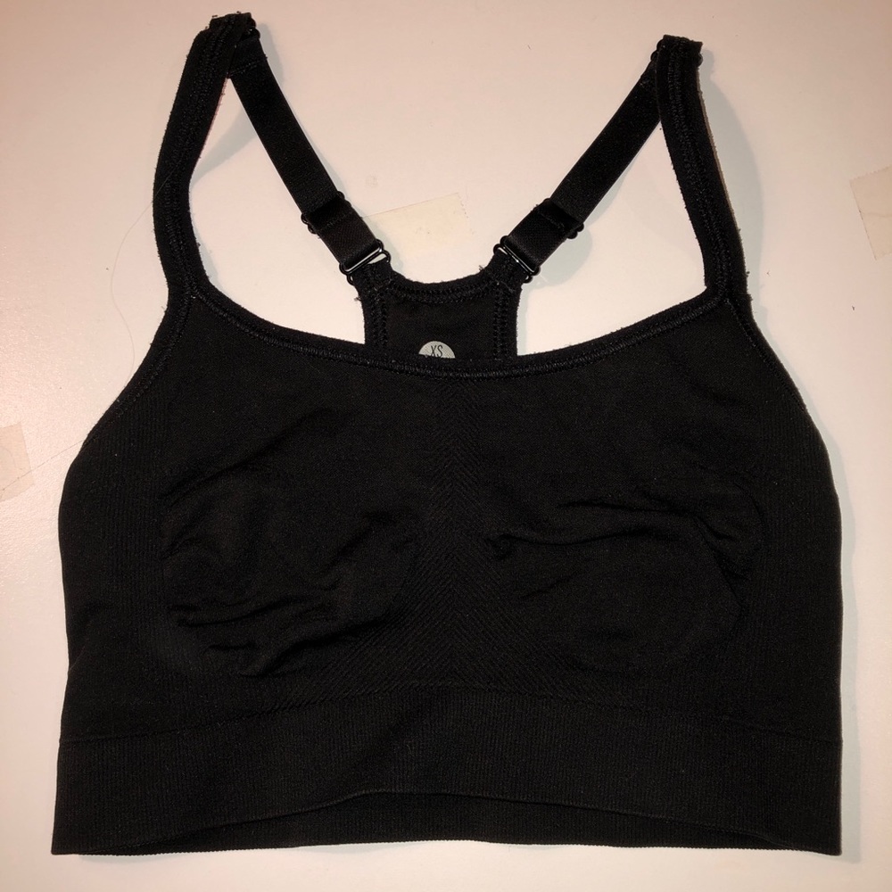 Black Sports Bra